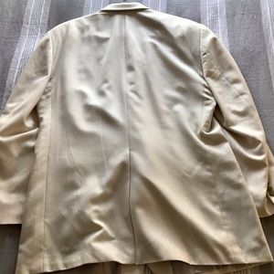 Men’s Michael Kors 46L Linen Sport Coat/Blazer Lightly Worn Cream Color